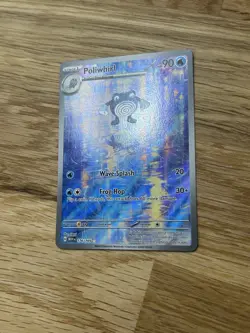 Poliwhirl Pokemon Card 176/165 SV Scarlet & Violet 151 Mew NM LP - Image 1