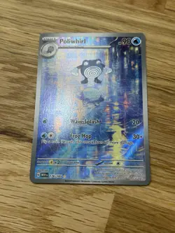 Poliwhirl Pokemon Card 176/165 SV Scarlet & Violet 151 Mew NM LP - Image 2