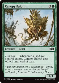 Canopy Baloth C Foundations Jumpstart 643 NM Magic: The Gathering - Image 1