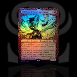 Sarkhan, Dragon Ascendant (0302) (Showcase) Tarkir: Dragonstorm Foil - Image 1