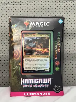 Kamigawa: Neon Dynasty Commander Deck - Upgrades Unleashed MTG - NEW! SEALED! 195166105352 - Image 1