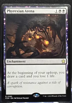 Phyrexian Arena #180 Foundations Regular Rare - Image 1