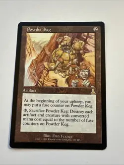 Magic the Gathering: Urza's Destiny: Powder Keg: NM - Image 1