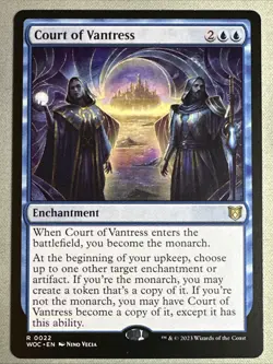 MTG / Court of Vantress / WOC / #22 / Regular / Rare / NM - Image 1