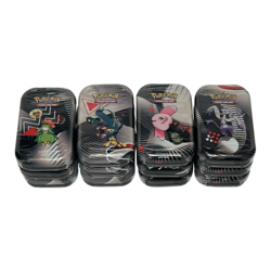 POKEMON SCARLET & VIOLET BLACK BOLT & WHITE FLARE UNOVA MINI TINS - LOT OF 12 - Image 1