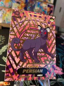 Shadow Persian Gold Holo #0031 - Crystal Collection 2024 - Pokemon Card - Image 3