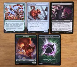 Set of 10 Different Squirrel Creatures & Spells *NM* Magic MTG Unstable Earl of - Image 3
