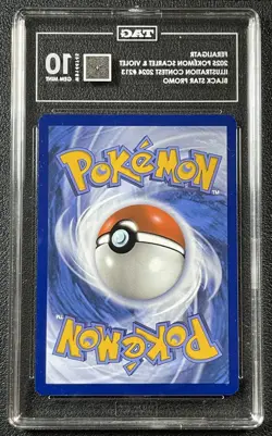 FERALIGATR TAG 10 2025 POKEMON SCARLET VIOLET BSP BLACK STAR PROMO #213 GEM 745 - Image 2