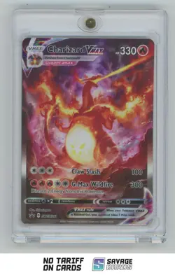 2022 Pokemon SWSH Black Star Promo Holo Charizard VMAX #SWSH261 - Image 1