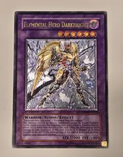 Elemental Hero Darkbright TAEV-EN042 1st Edition Ultimate Rare Tactical Evo READ - Image 1