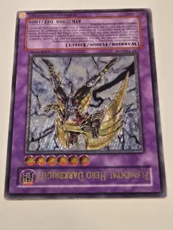 Elemental Hero Darkbright TAEV-EN042 1st Edition Ultimate Rare Tactical Evo READ - Image 3