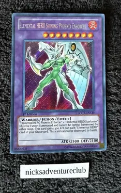Elemental HERO Shining Phoenix Enforcer - LCGX-EN139 - (Lightly Played) - Image 1
