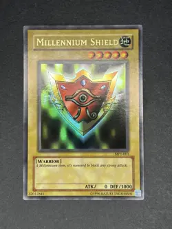 Yu-Gi-Oh! 2002 Millenium Shield MP1-001 McDonald's Pack 1 Ultra Rare NM- - Image 1