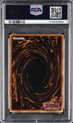 2004 YU-GI-OH! LABYRINTH OF NIGHTMARE #EN000 GEMINI ELF PSA 8 - Image 2