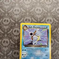 Dark Blastoise 20/82 - Team Rocket Set - Pokemon Card - Excellent Condition - Image 2