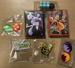 Pokemon Destined Rivals Etb Sleeves Dice And Charizard Sleeves and More - Image 1