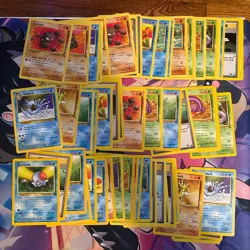 Pokemon TCG Fossil Jungle Common Card Bulk Lot - Image 1