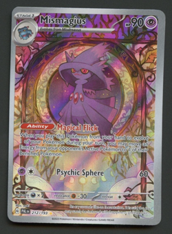 Mismagius 212/193 Paldea Evolved Near Mint Illustration Rare Pokemon Card - Image 1