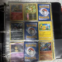 Pokemon TCG Binder Collection Large Lot of Cards (Vintage, Holo, Break) As Is - Image 2