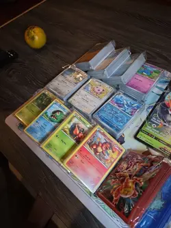 Pokemon Card Lot IR Ex Vintage Accessories Card Sleeves TAG Graded Vintage Bulk - Image 5
