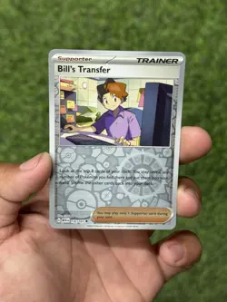 Bill's Transfer Reverse Holo NM 156/165 Scarlet & Violet 151 Pokemon Card - Image 1