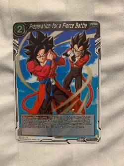 FOIL Dragon Ball Super Card Game Preparation for a Fierce Battle BT24-123 UC - Image 1