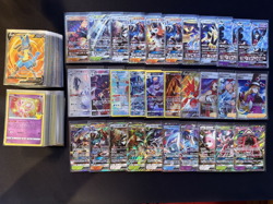 Lot of 150 Pokemon Cards V/VMAX/EX/Full Art/GX/Trainer/Holos Modern Collection - Image 1