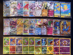 Lot of 150 Pokemon Cards V/VMAX/EX/Full Art/GX/Trainer/Holos Modern Collection - Image 3