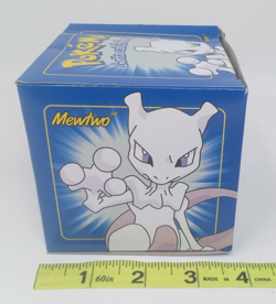 Pokemon Burger King 23k Gold Plated Trading Card Mewtwo Sealed In Blue Box, New - Image 2