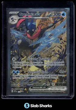 2023 POKEMON SV BLACK STAR PROMOS - SVP EN #132 GRENINJA EX SHROUDED FABLE ETB - Image 1