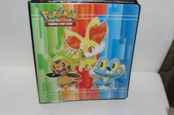 Pokemon Trading Card Game Notebook with 24-9 Card Storage Pages 885937767635 - Image 1
