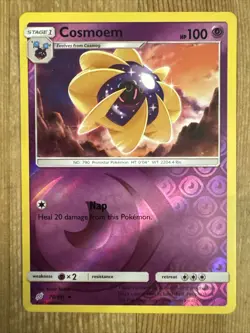 Cosmoem - 70/181 - Uncommon - Reverse Holo LP, English Pokemon Sun & Moon - Team - Image 1