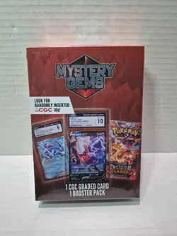Pokemon TCG Mystery Gems CGC Graded Card Booster Pack *SEALED* - Image 1