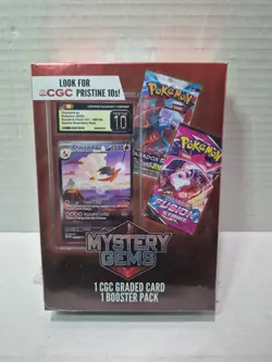 Pokemon TCG Mystery Gems CGC Graded Card Booster Pack *SEALED* - Image 2