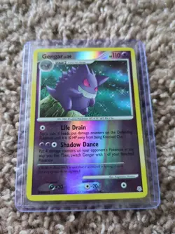 Gengar Diamond and Pearl 27/130 Reverse Holo Rare Pokemon Card - Image 1