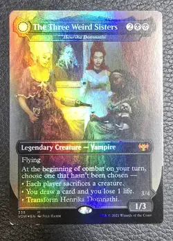 The Three Weird Sisters - Henrika Domnathi Innistrad: Crimson Vow Foil MTG NM - Image 1