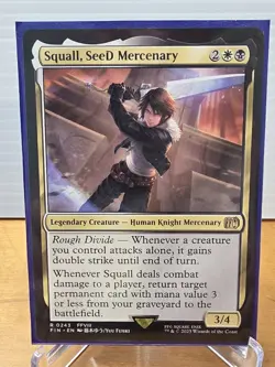 Squall, SeeD Mercenary #243 - Final Fantasy - MTG - Image 1