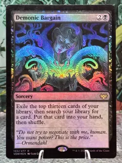 Demonic Bargain Innistrad: Crimson Vow Foil - Image 1