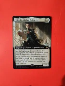 MTG : Nils, Discipline Enforcer Extended Art - Commander 2021 (NM) - Image 1