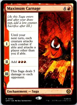 Maximum Carnage R Marvel's Spider-Man 83 NM - Image 1