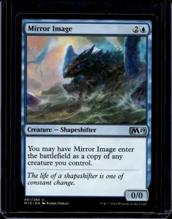 Mirror Image - Core Set 2019 (M19) - Magic The Gathering - MTG - Image 1