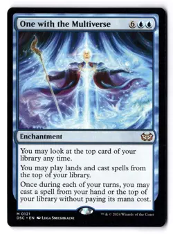 One With The Multiverse NM* Duskmourn ENGLISH 0121 mtg -UnltdCards - Image 1