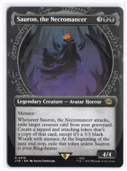 Magic: The Gathering Sauron, the Necromancer Sauron Rare Regular - Image 1