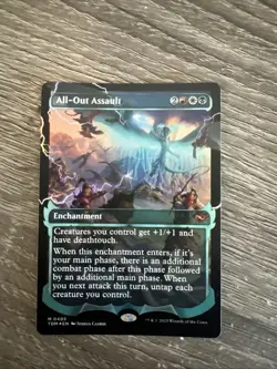 All-Out Assault (Showcase) (Halo Foil) Tarkir: Dragonstorm Foil - Image 1