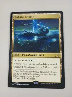 Indatha Triome - IKO - NM - MTG Triome Land - Ikoria Abzan - Magic The Gathering - Image 1