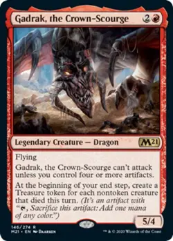 4x Gadrak, the Crown-Scourge (146/274) MTG Core Set 2021 (M21) NM Magic Regular - Image 1