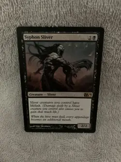 1x Near Mint MTG 2013 Rare ‘Syphon Sliver’ Magic Core Set 2014 Creature - Sliver - Image 1