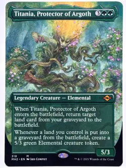 Titiana, Protector Of Argoth NM/M* BORDERLESS Modern Horizons 2 319 -UnltdCards - Image 1