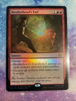 Brotherhood's End - Foil BRO NM MTG - Image 1