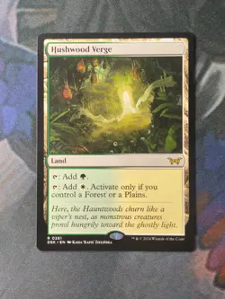 Hushwood Verge | 7% Off 2+ | Duskmourn | NM | MTG - Image 1